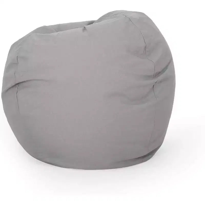 Pouf rond pour adultes, fauteuil paresseux avec mousse haute densité, chaise de salon moderne pour le salon